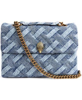 Large Kensington Denim Shoulder Bag