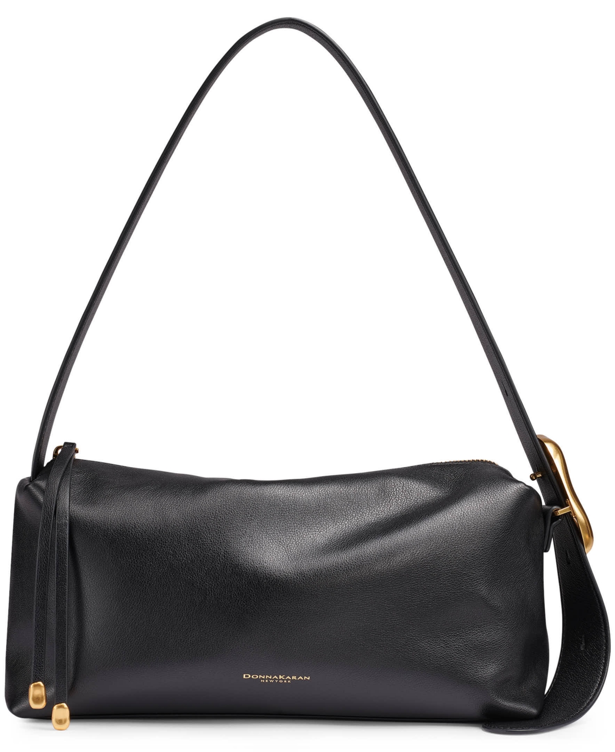Donna Karan New York Heather Leather Medium Shoulder Handbag