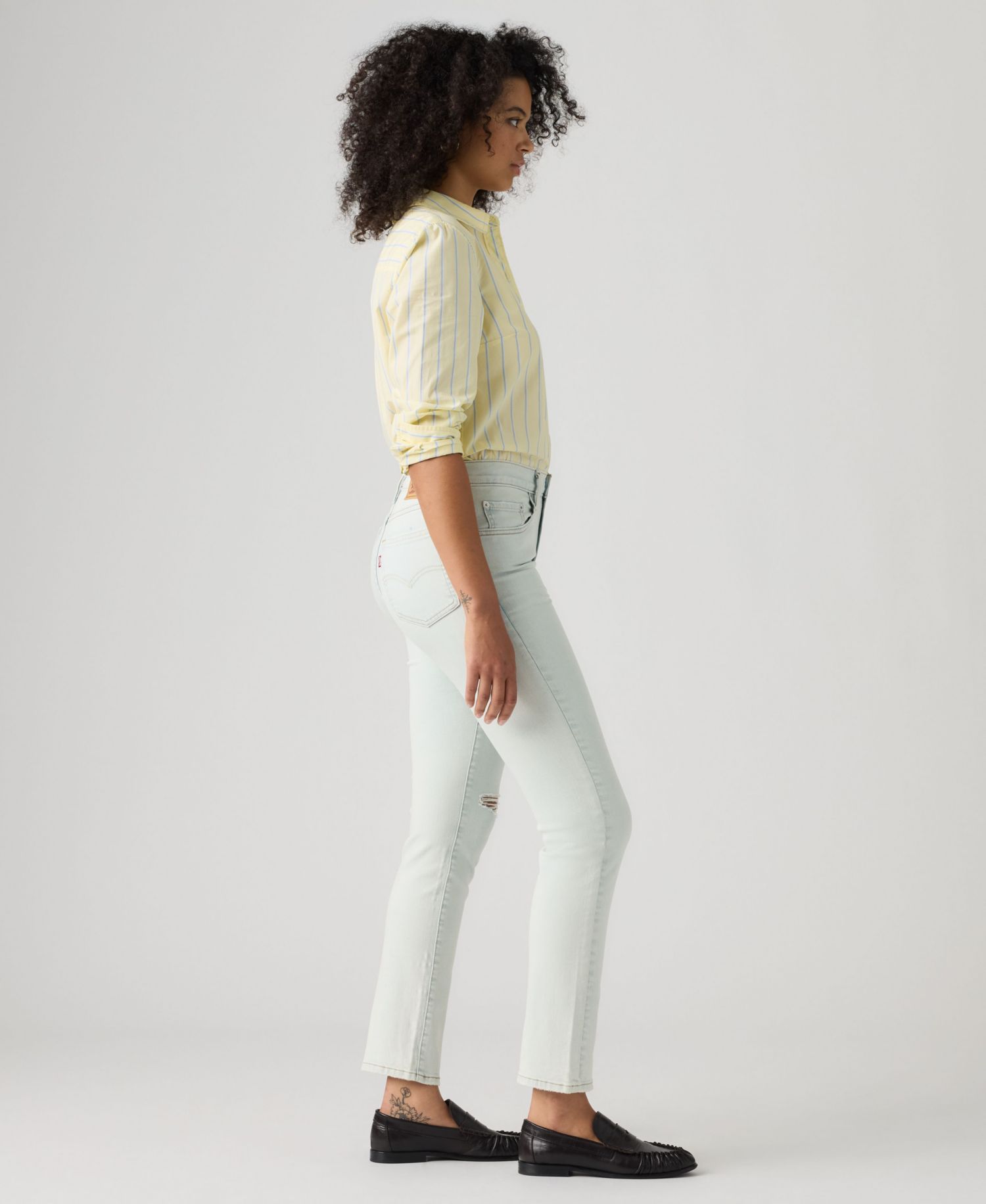 Trendy Plus Size 724 High-Rise Straight-Leg Jeans