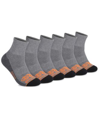 Men's Core Quarter Socks, 6-Pack