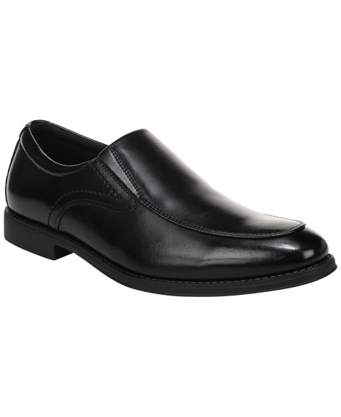 Мужские туфли Dr. Scholl's Stuart Round-Toe Faux Leather, цвет: Чёрная искусственная кожа