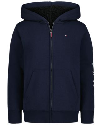 Boys' Signature Sherpa Lined Full Zip Hoodie