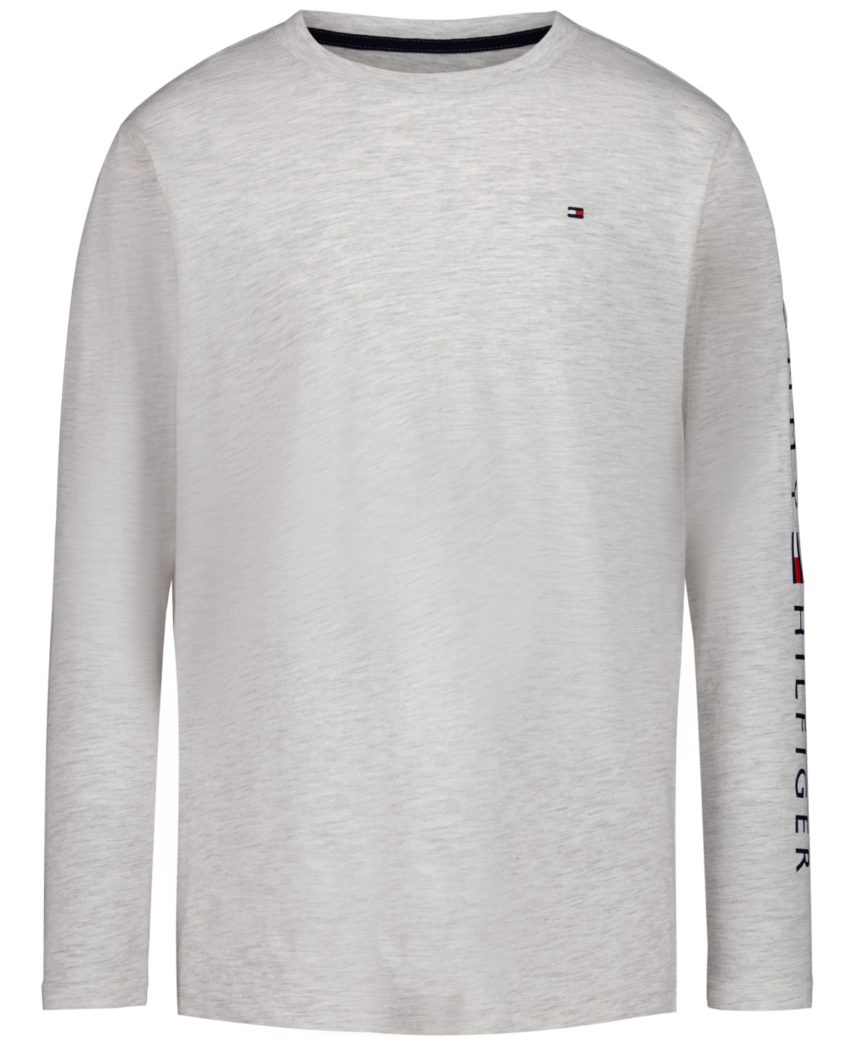 Tommy Hilfiger Boys' Tomas Long-Sleeve Crewneck Classic-Fit T-Shirt