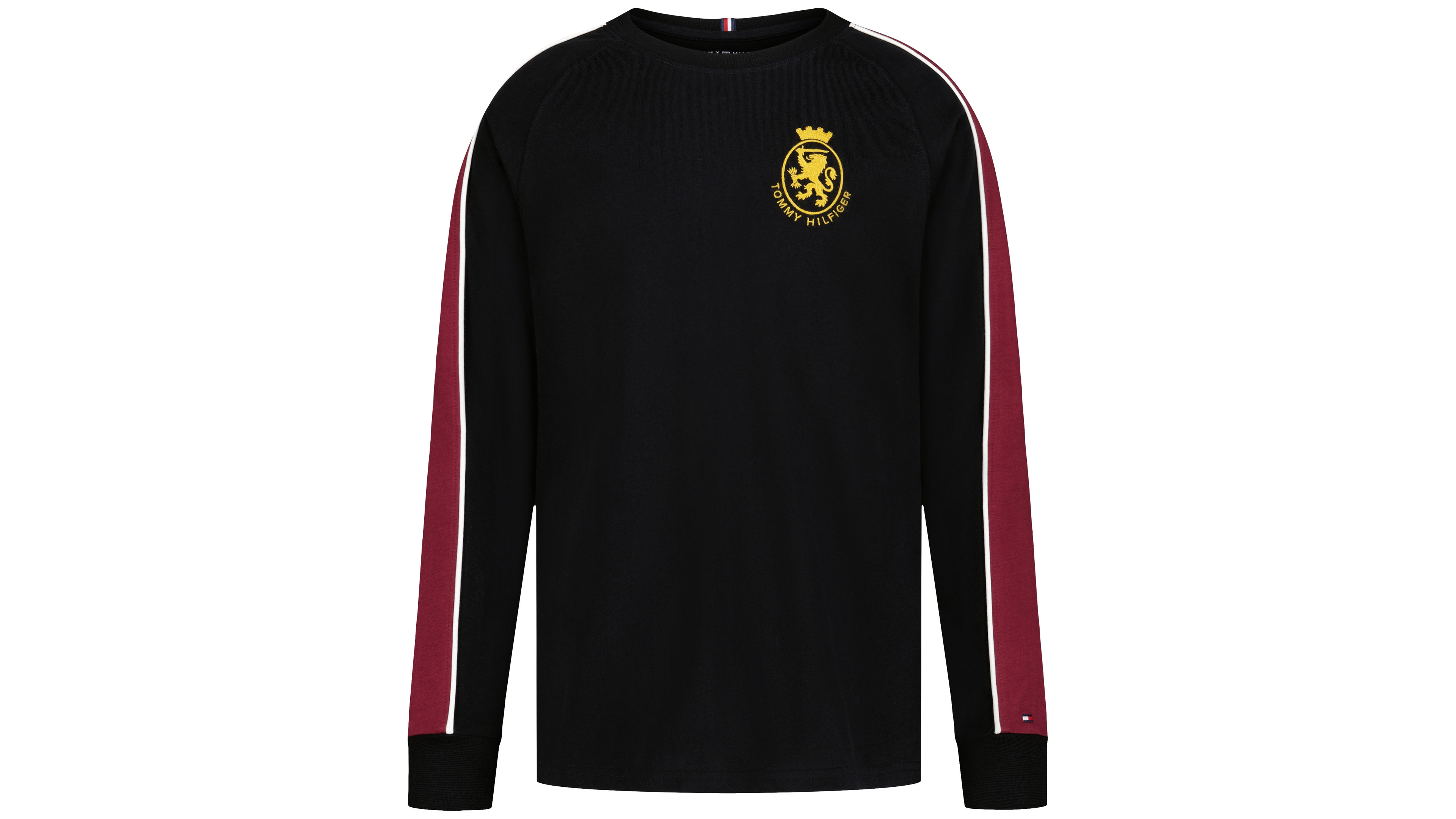 Tommy Hilfiger Men's Griffin Lockup Long-Sleeve Raglan T-Shirt, Created for Macy's