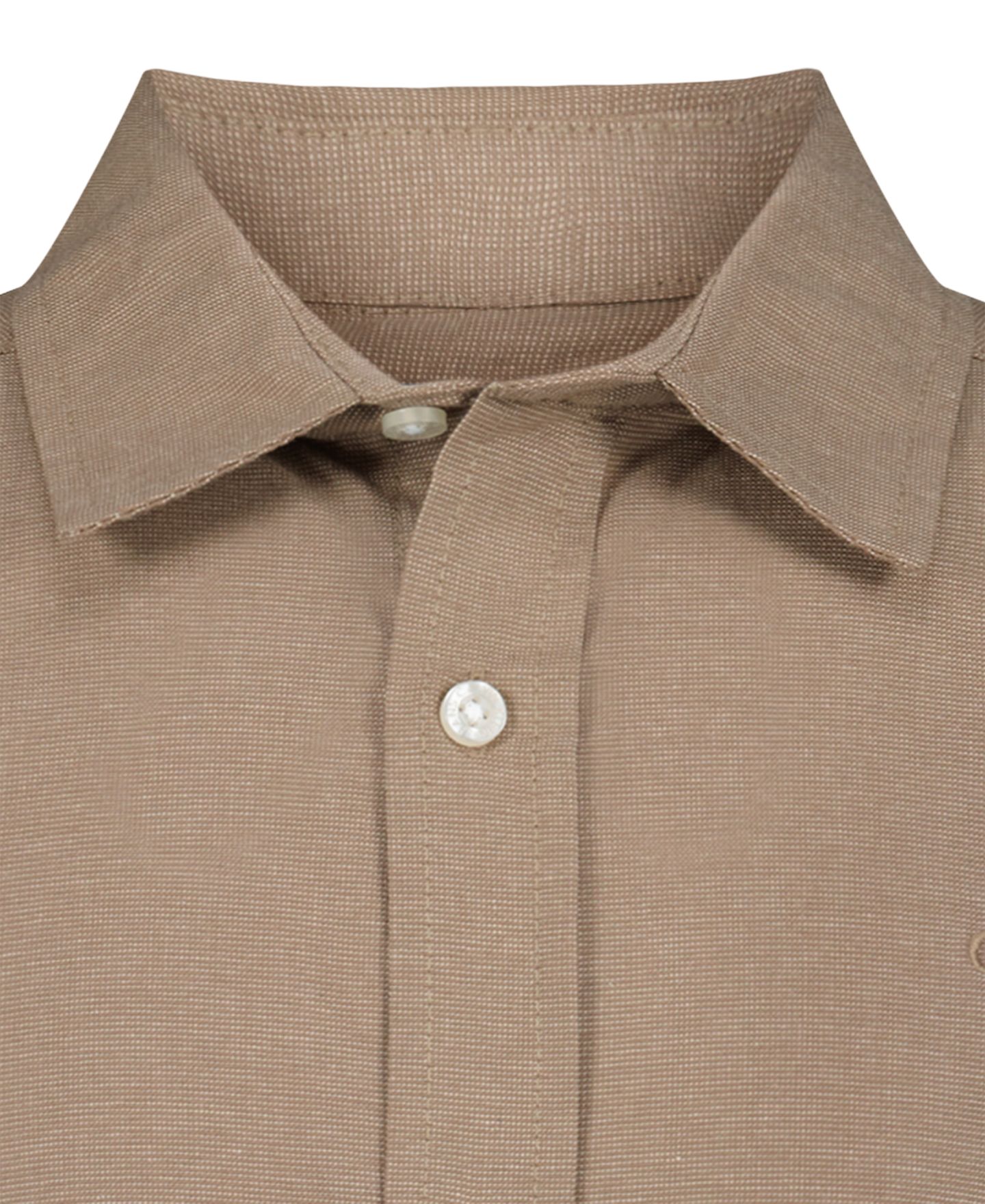 Рубашка Calvin Klein Textured Embroidered Monogram Long-Sleeve для мальчиков, цвет: Turtledove — фото 4
