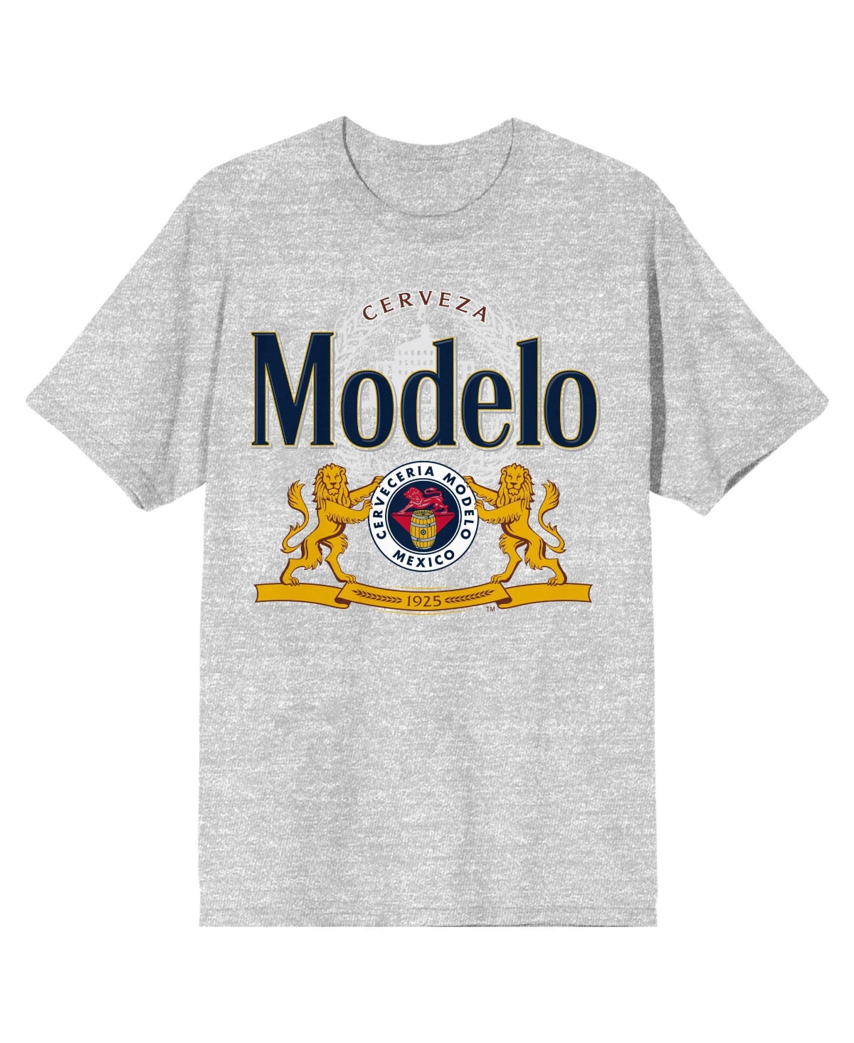 Modelo Men's Classic Logo Officially Licensed Cotton-Blend T-Shirt
