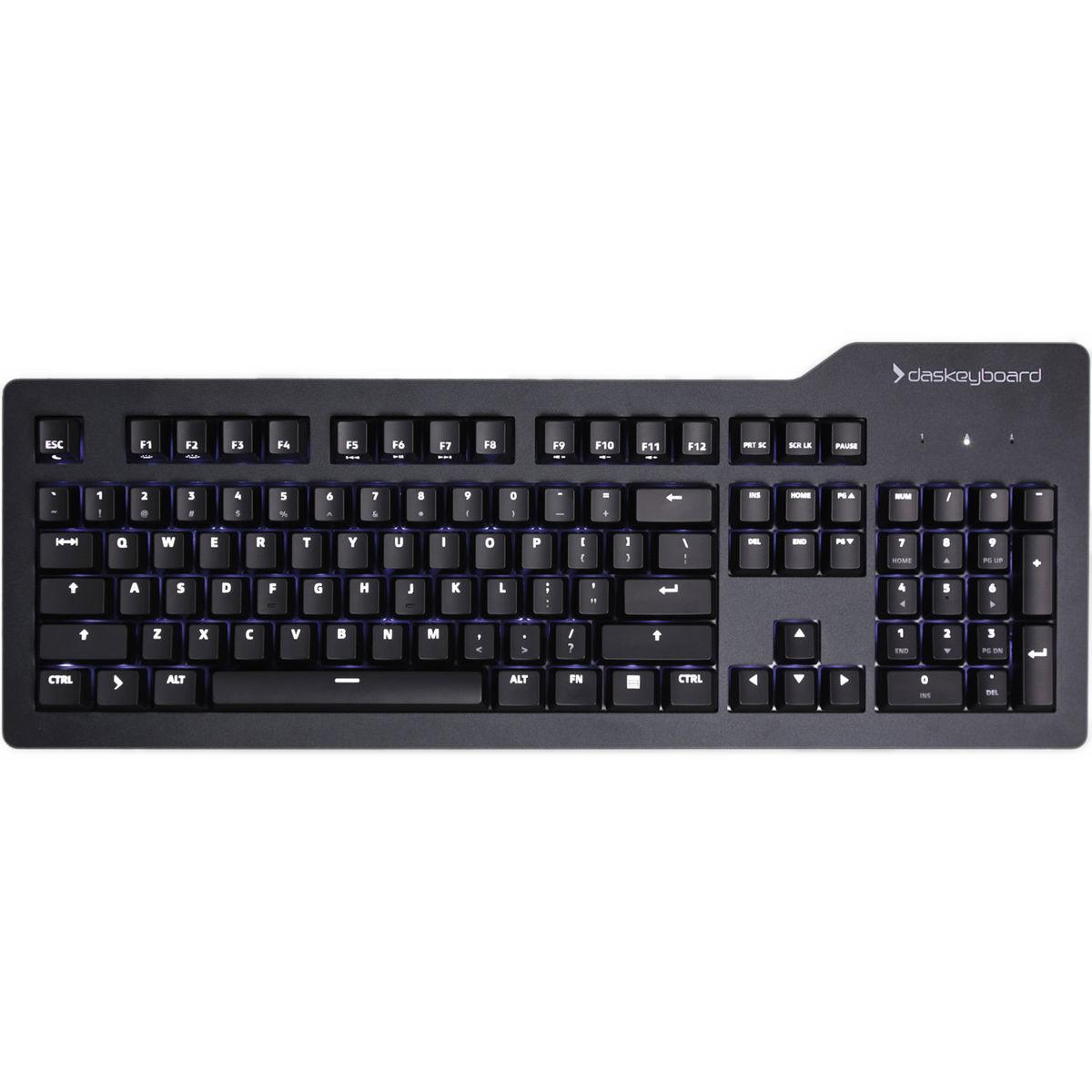Das Keyboard Prime 13 Cherry Mx Brown Mechanical 104-Key Backlit Keyboard for Windows, Linux, and Chrome Os
