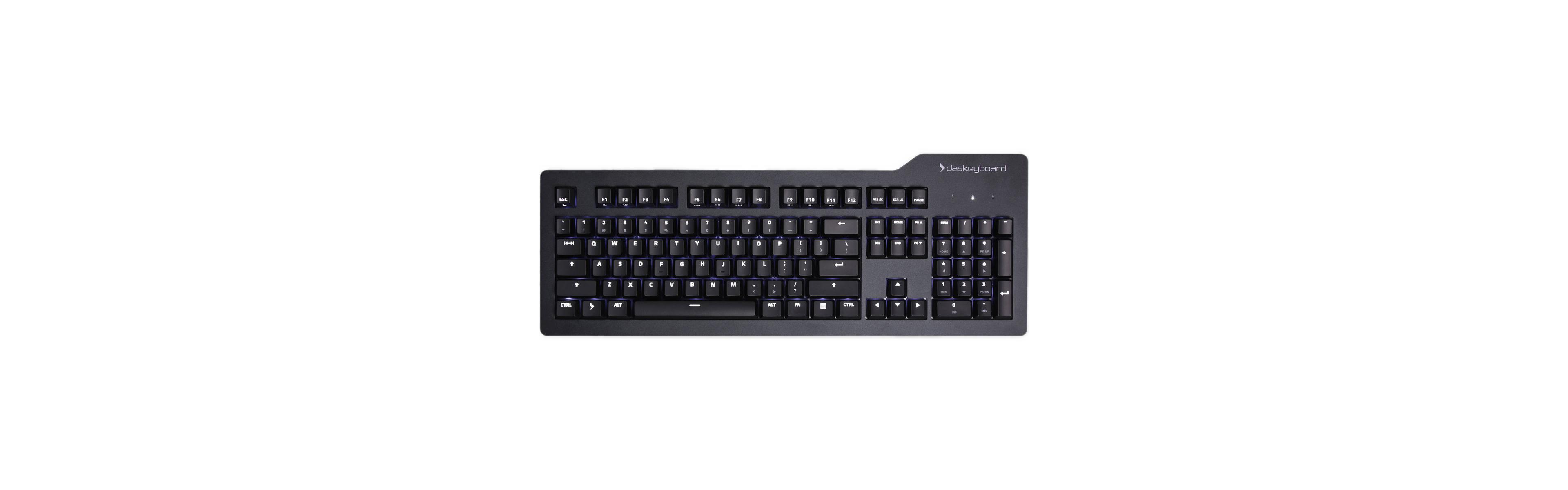 Das Keyboard Prime 13 Cherry Mx Brown Mechanical 104-Key Backlit Keyboard for Windows, Linux, and Chrome Os