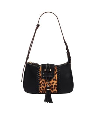 Leopard Band Shoulder Bag