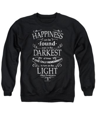 Men's Happiness Graphic Classic-Fit Crewneck Sweatshirt
