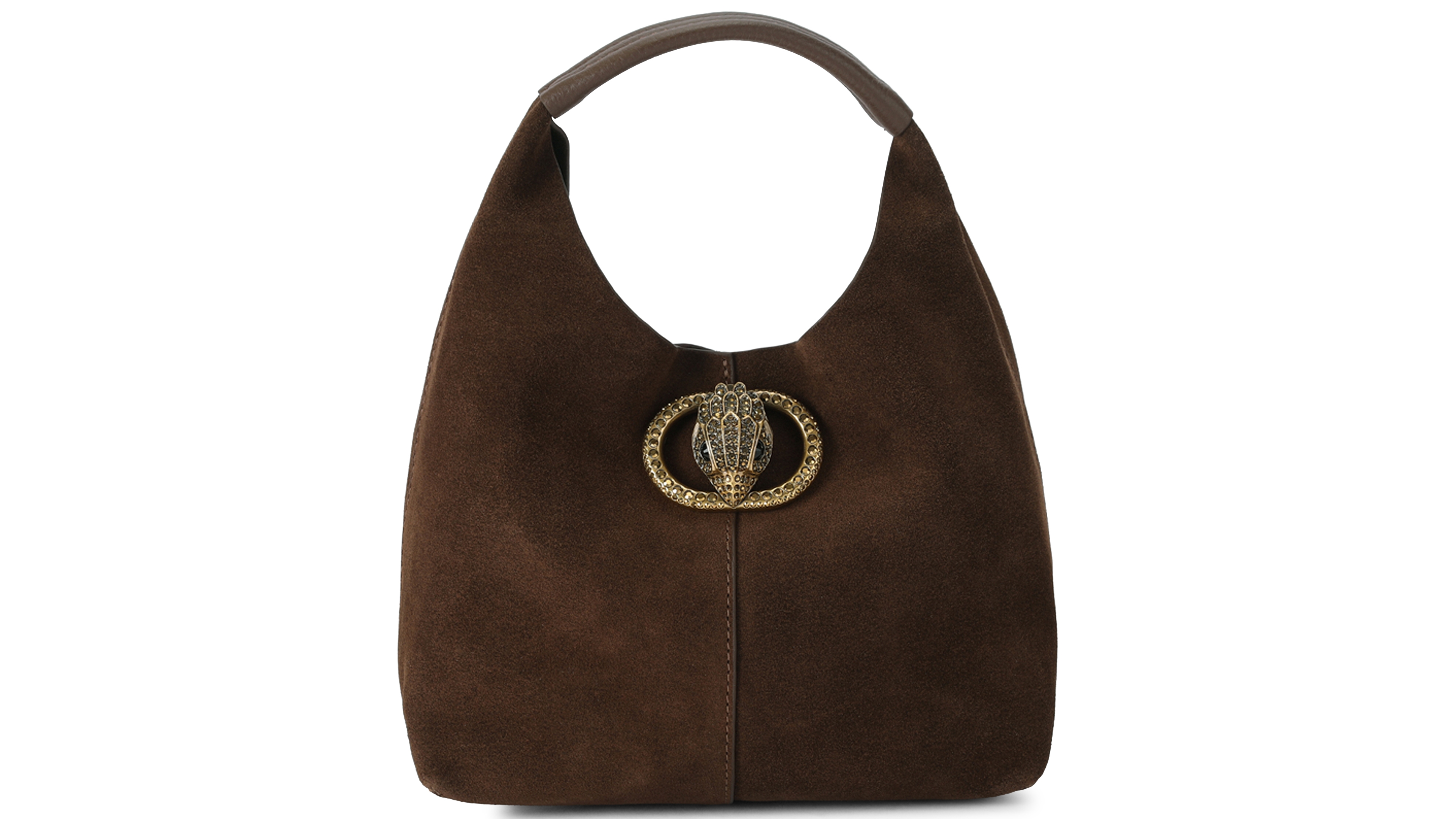 Kurt Geiger London Chelsea Small Suede Slouch Hobo Handbag