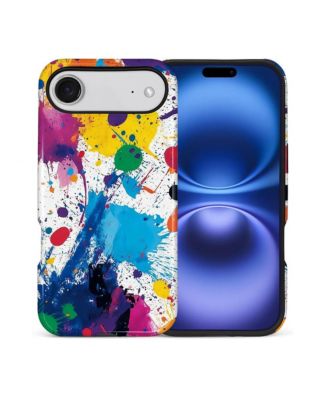 Phone Case Compatible with Apple iPhone Air, 2-Layer Durable, Color Splash