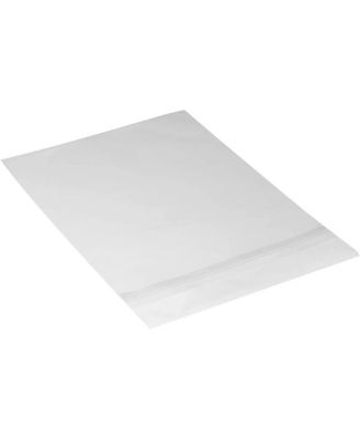 22-7/16x28-1/4" Crystal Clear Bags w/Safety Seal, 100-Pack
