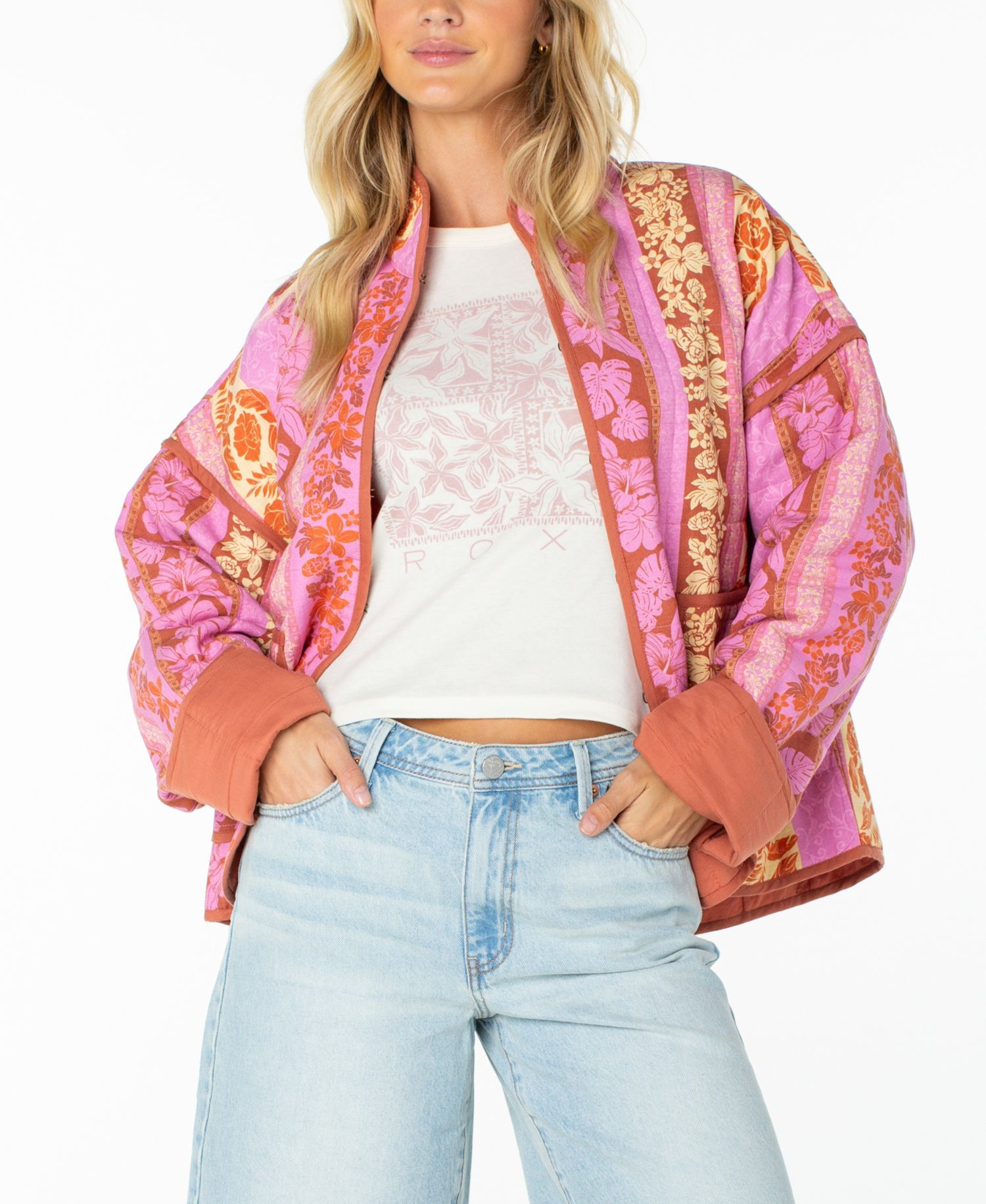 Women's Solana Lightweight Floral Quilted Jacket