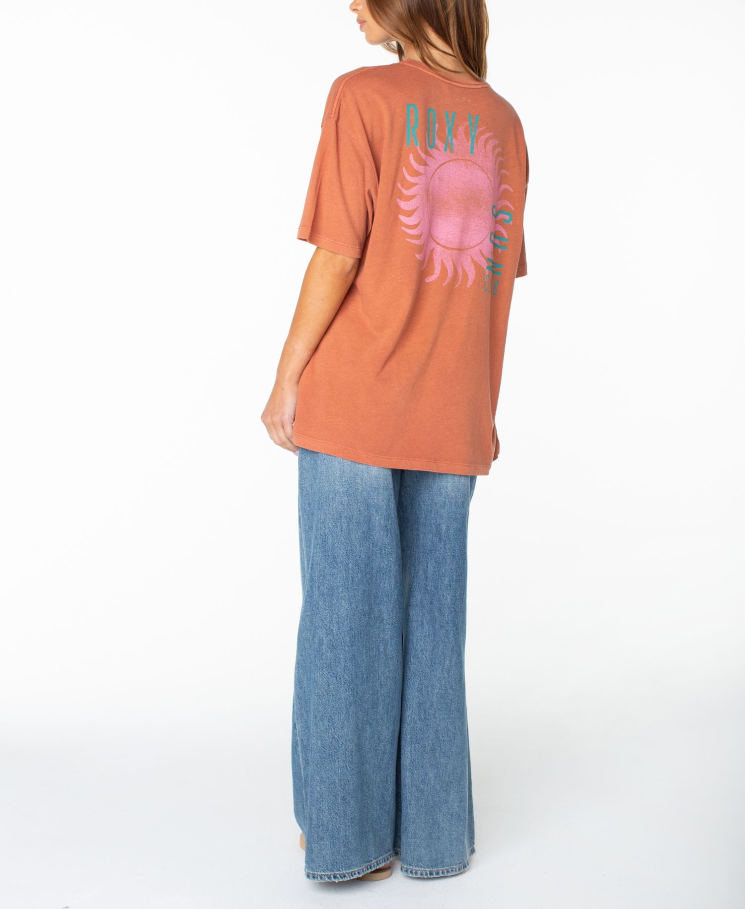 Women's Sun Club Graphic Drop-Shoulder T-Shirt