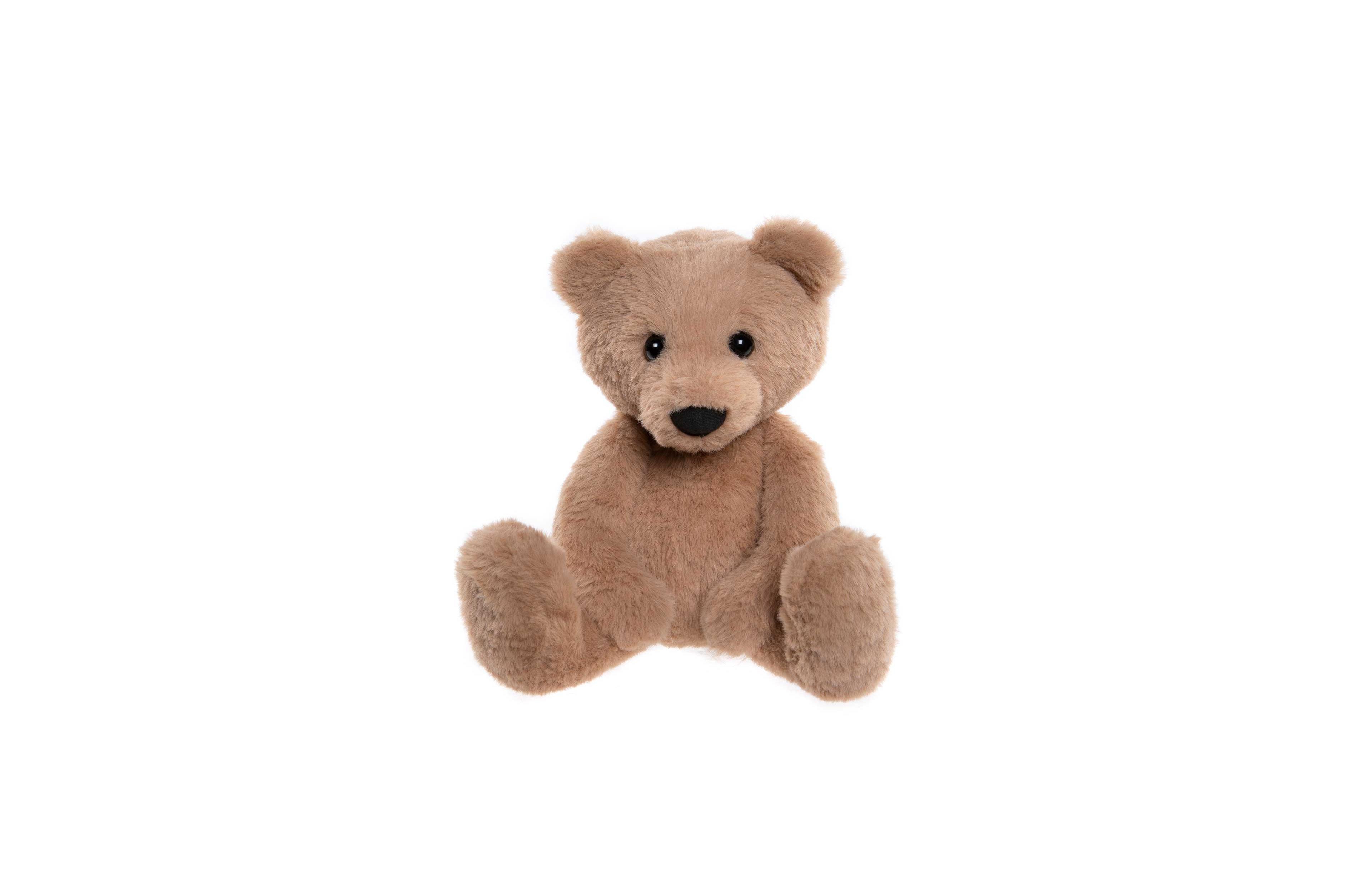 Charlie Bears Charlie Bear Stuffed Soft Teddy Bear Toy in Oatmeal 11.5" Tall