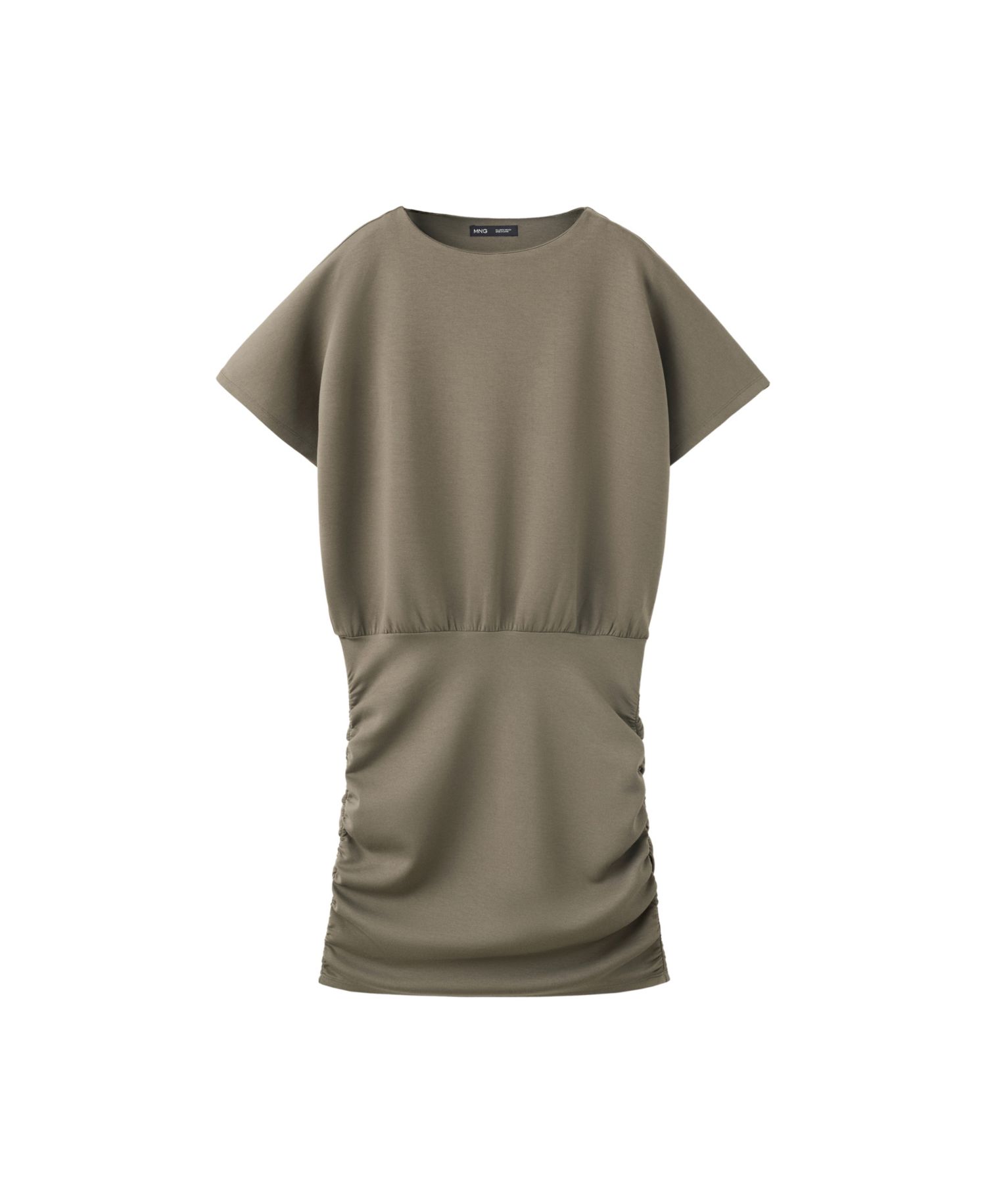 Women's Drape-Detail Mini Body-Con Dress