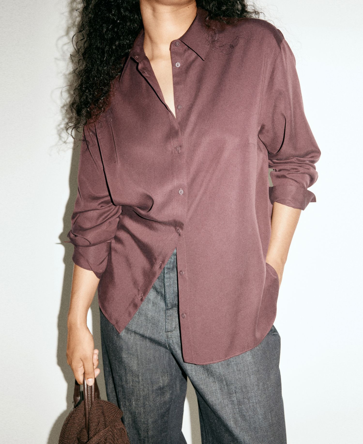Women's Straight Lyocell Shirt