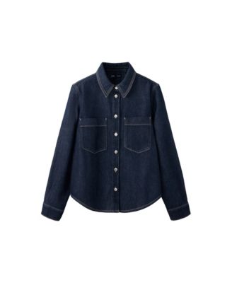 Women's Long-Sleeve Denim Shirt