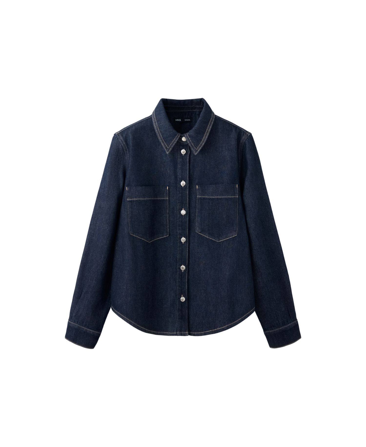 Women's Long-Sleeve Denim Shirt