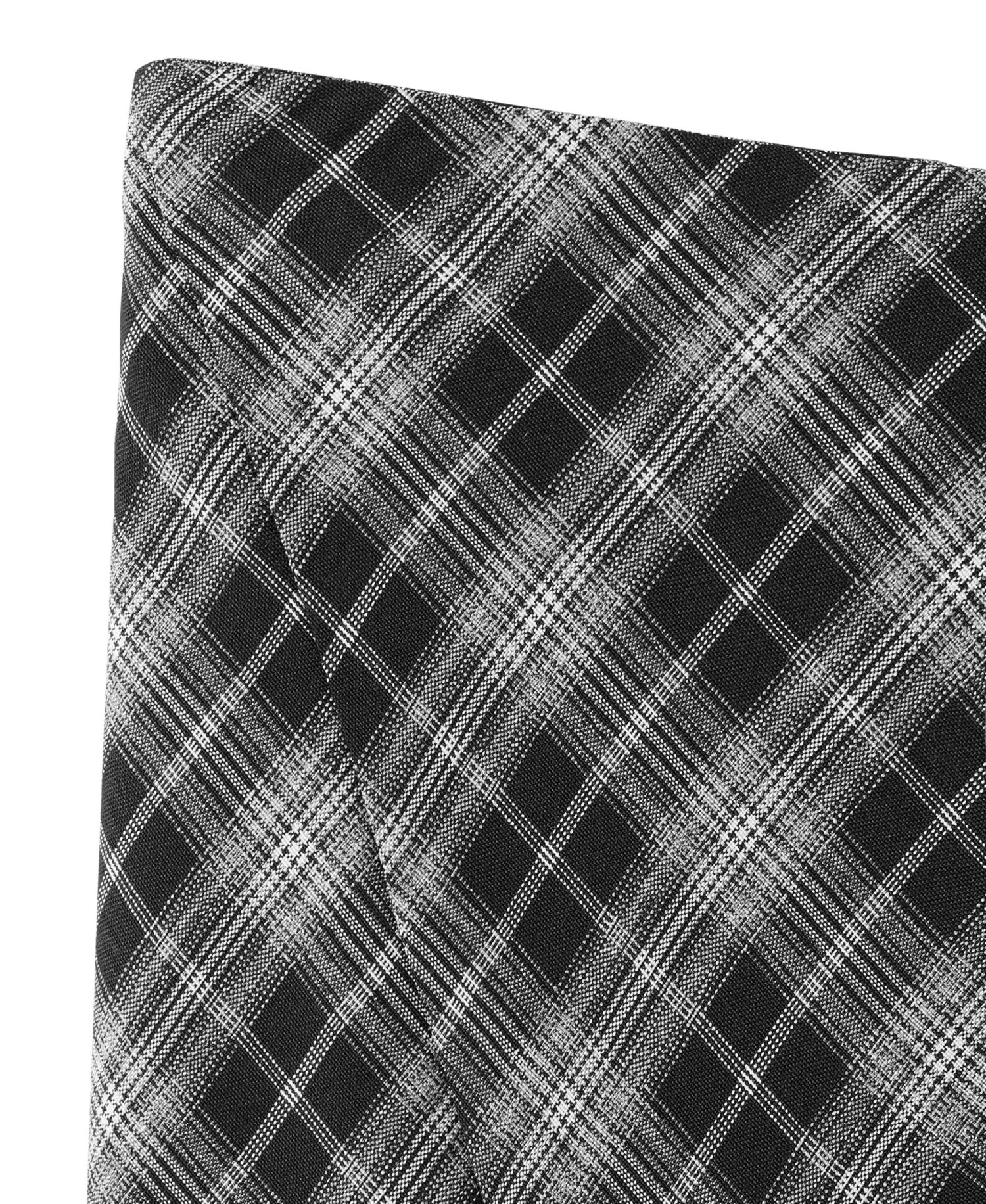 Women's Plaid Midi Lace-Trim Skirt