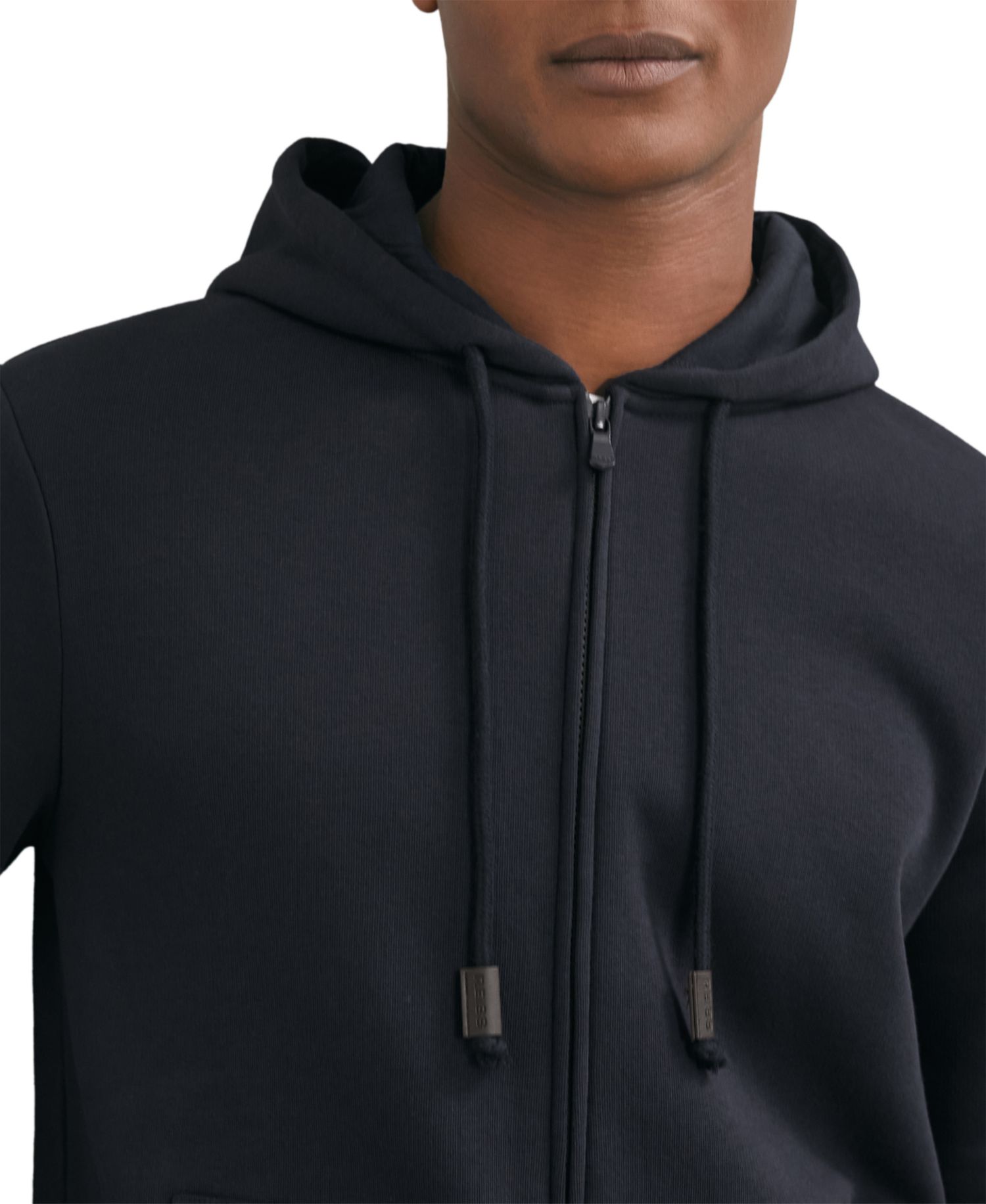Men's Howel Cotton-Blend Front-Zip Hoodie