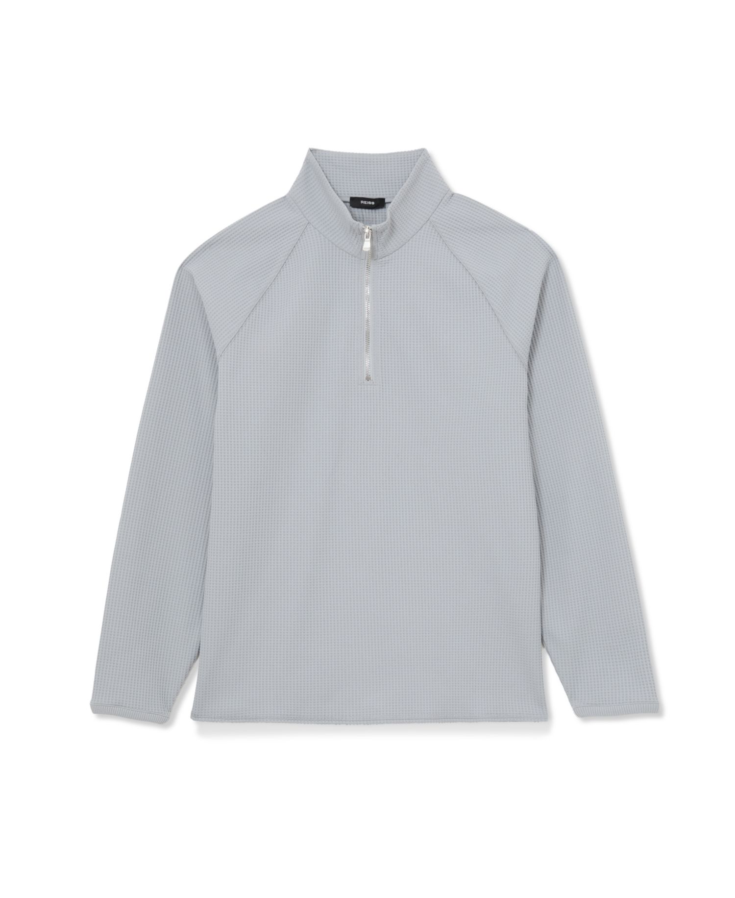 Men's Lennox Half-Zip Funnel-Neck Waffle-Knit Sweatshirt