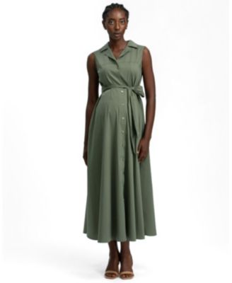 Women's PIETRO BRUNELLI Alba Sleeveless Shirt Dress