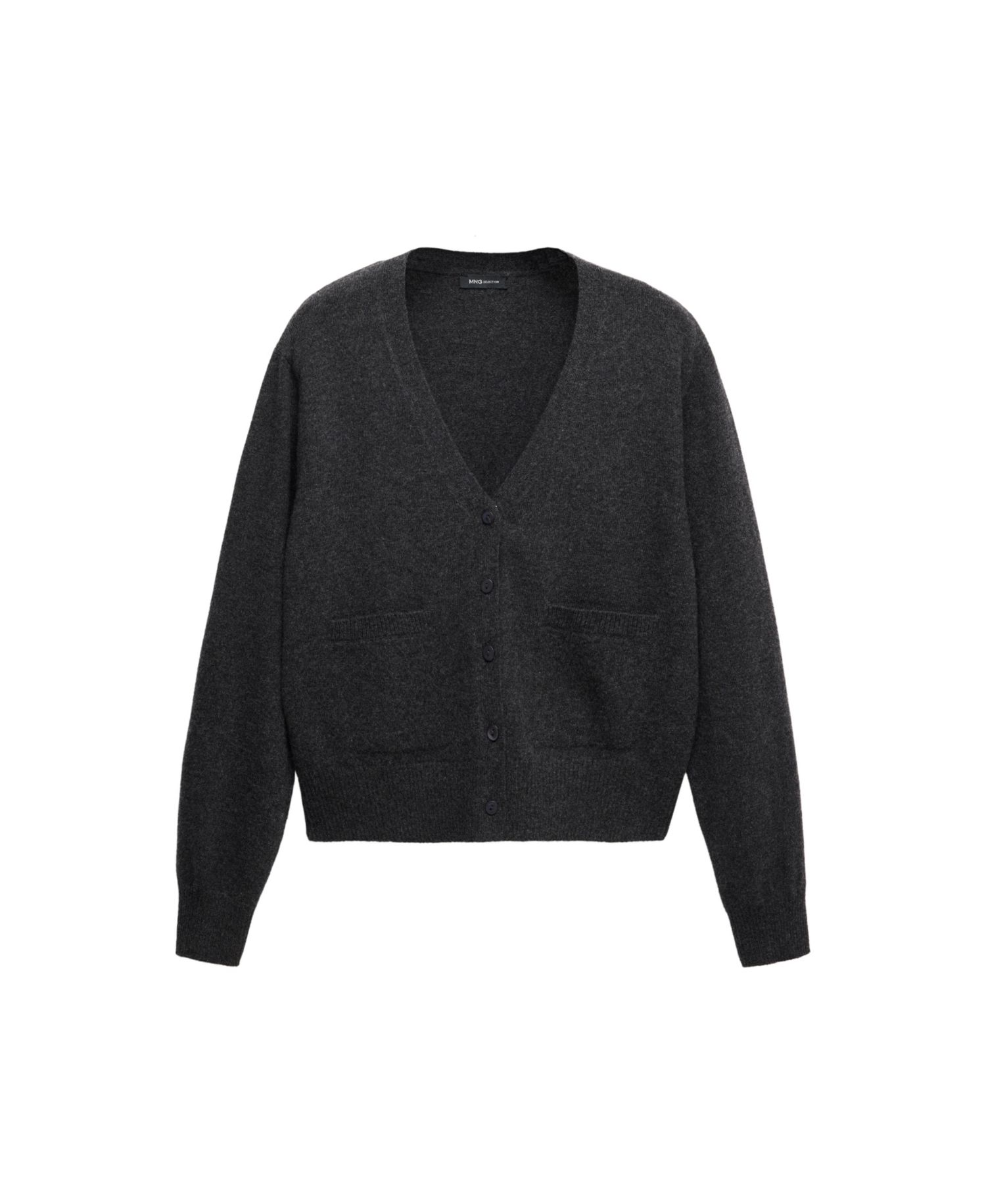 Women's Selection Wool & Cashmere-Blend V-Neck Cardigan