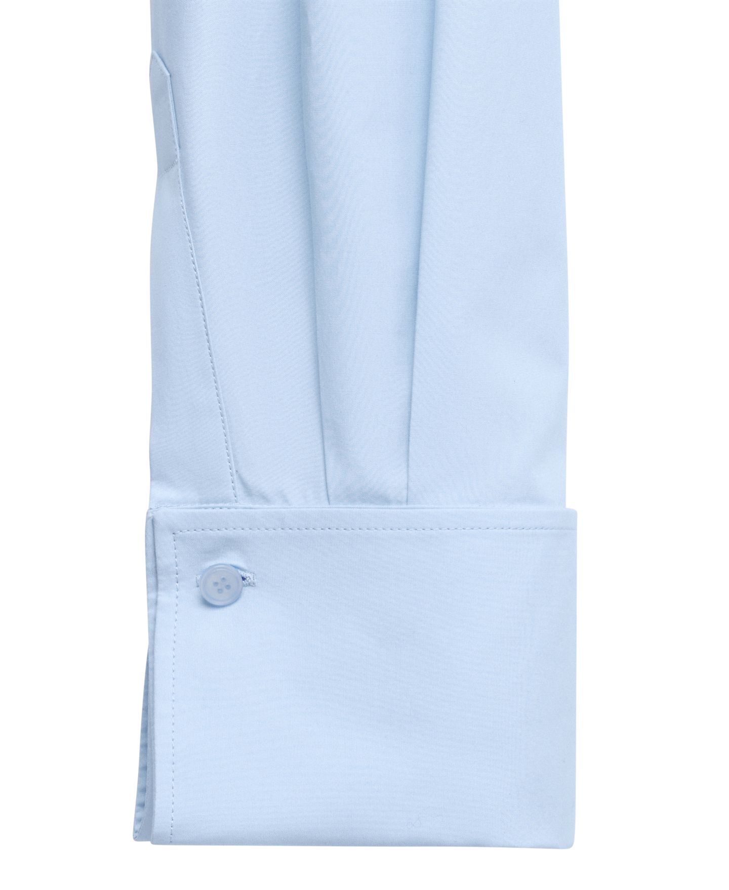 Женская рубашка Mango Selection Long-Sleeve Straight-Fit Poplin, цвет: Небесно-голубой — фото 7