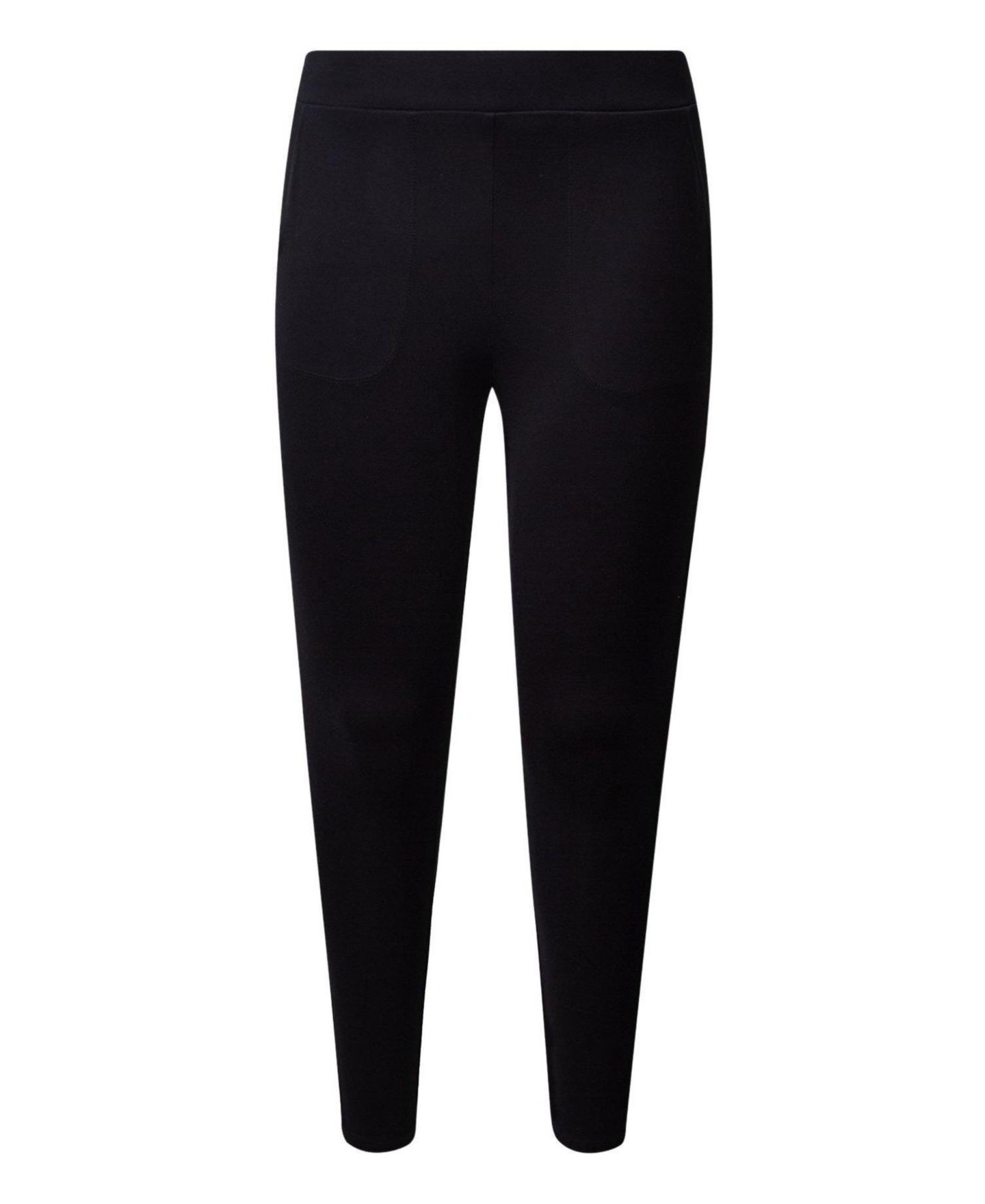 Женские леггинсы Torrid Plus Size Slim Fix High-Rise Compression Cotton-Blend, цвет: Чёрный — фото 4