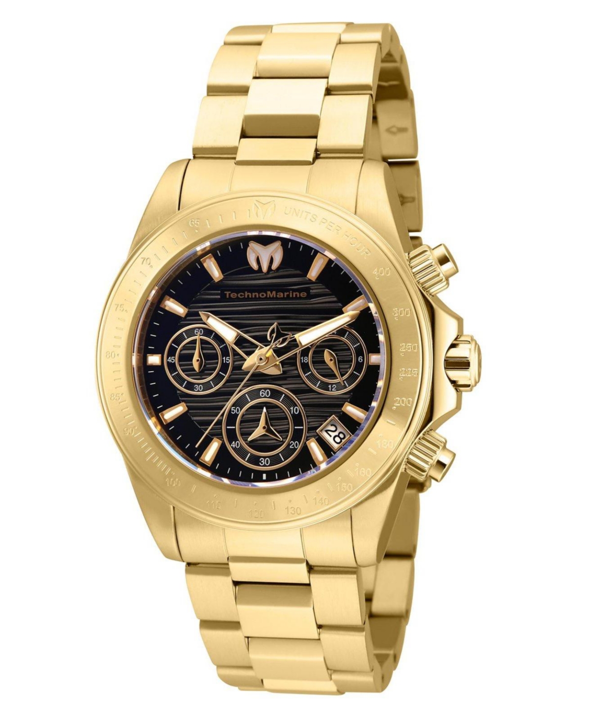 TechnoMarine Women's Quartz Manta Gold-Tone Stainless Steel Watch, 38mm