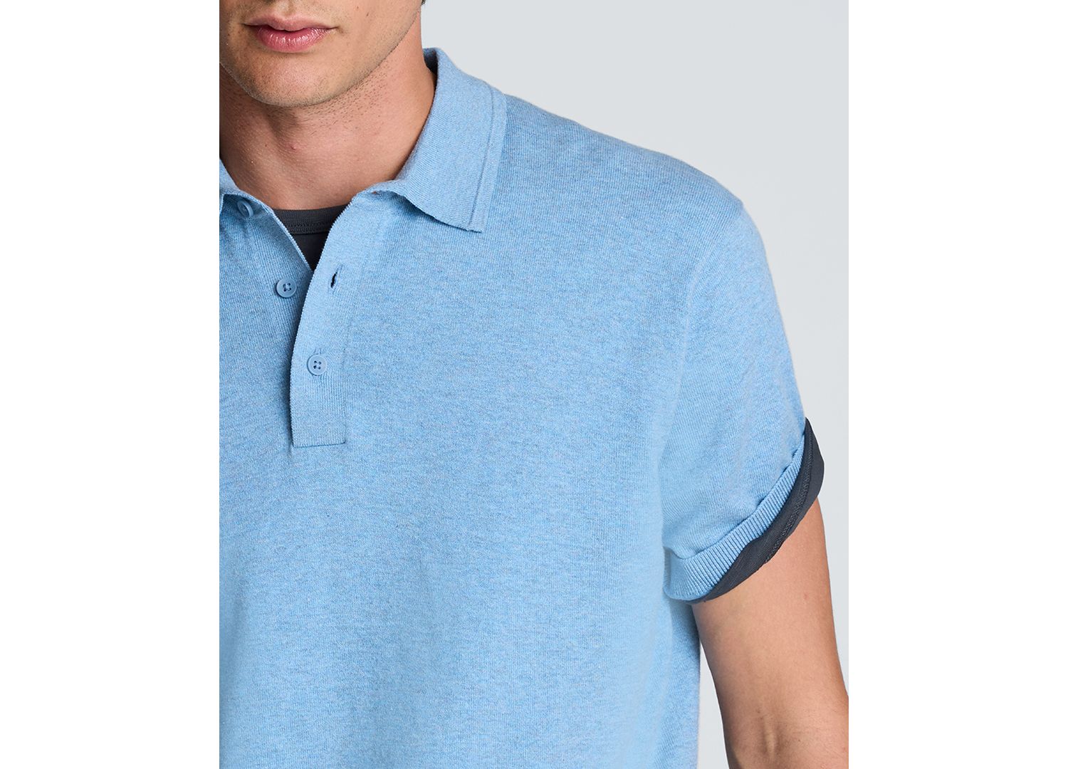 Men's Slim-Fit Short-Sleeve Polo Shirt