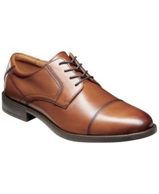 Men's Focal Cap-Toe Leather Oxford
