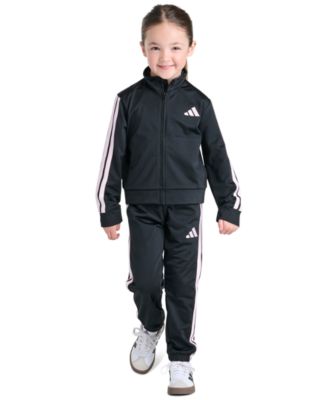 Girls' 2T-6X Event Tricot Tapered-Leg Jacket and Pants, 2-Piece Set