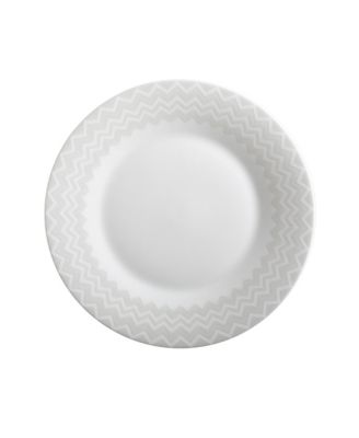 Dinner Plates ZIG ZAG set of 6, diam. 10.83