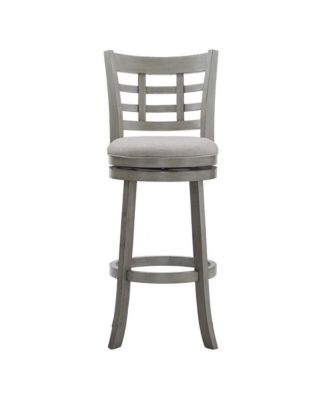 Jaxen Window Back Swivel Bar Stool