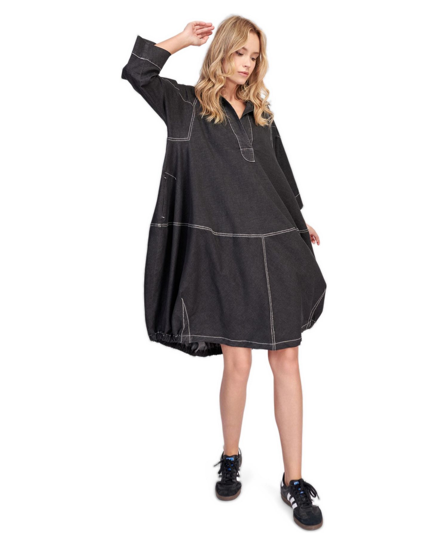 Women's Panama Oversized Shirt Dress