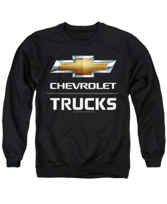 Men's Chevrolet Trucks Graphic Long-Sleeve Crewneck Sweatshirt
