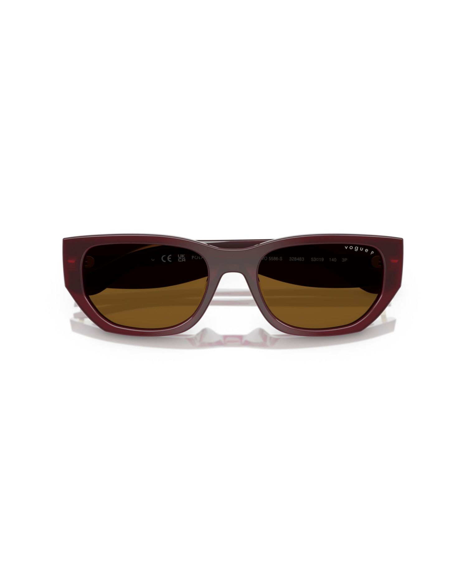 Women's Polarized Rectangle Sunglasses VO5586S