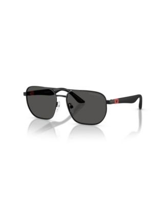 Kids' Square Grey-Lens Sunglasses EK2003