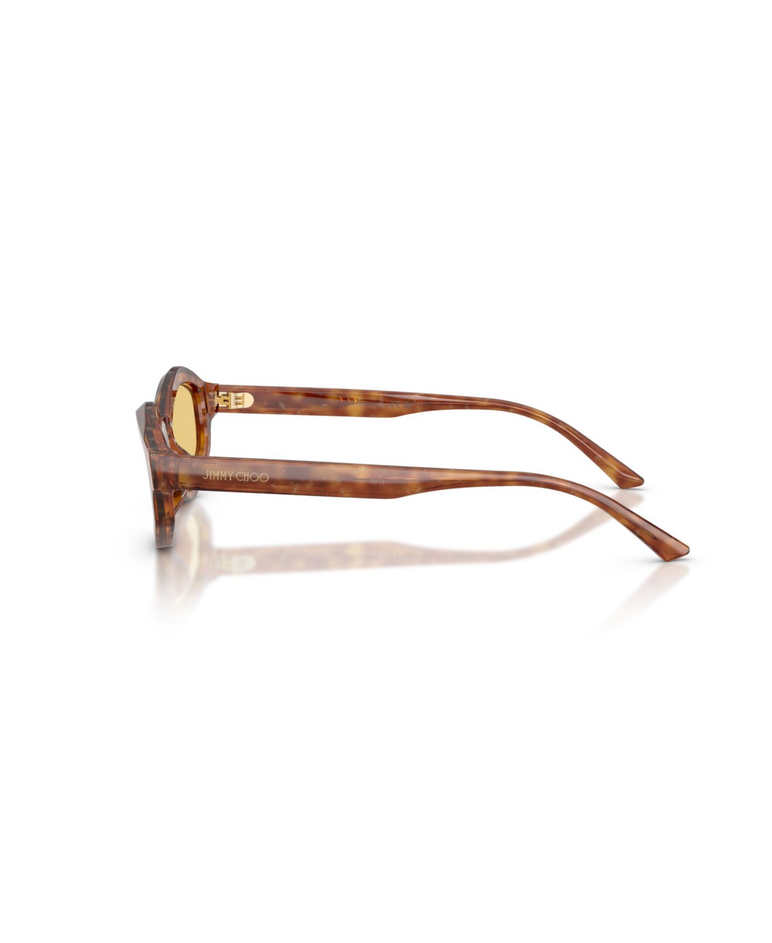 Women's Geometric Yellow-Lens Sunglasses JC5077U