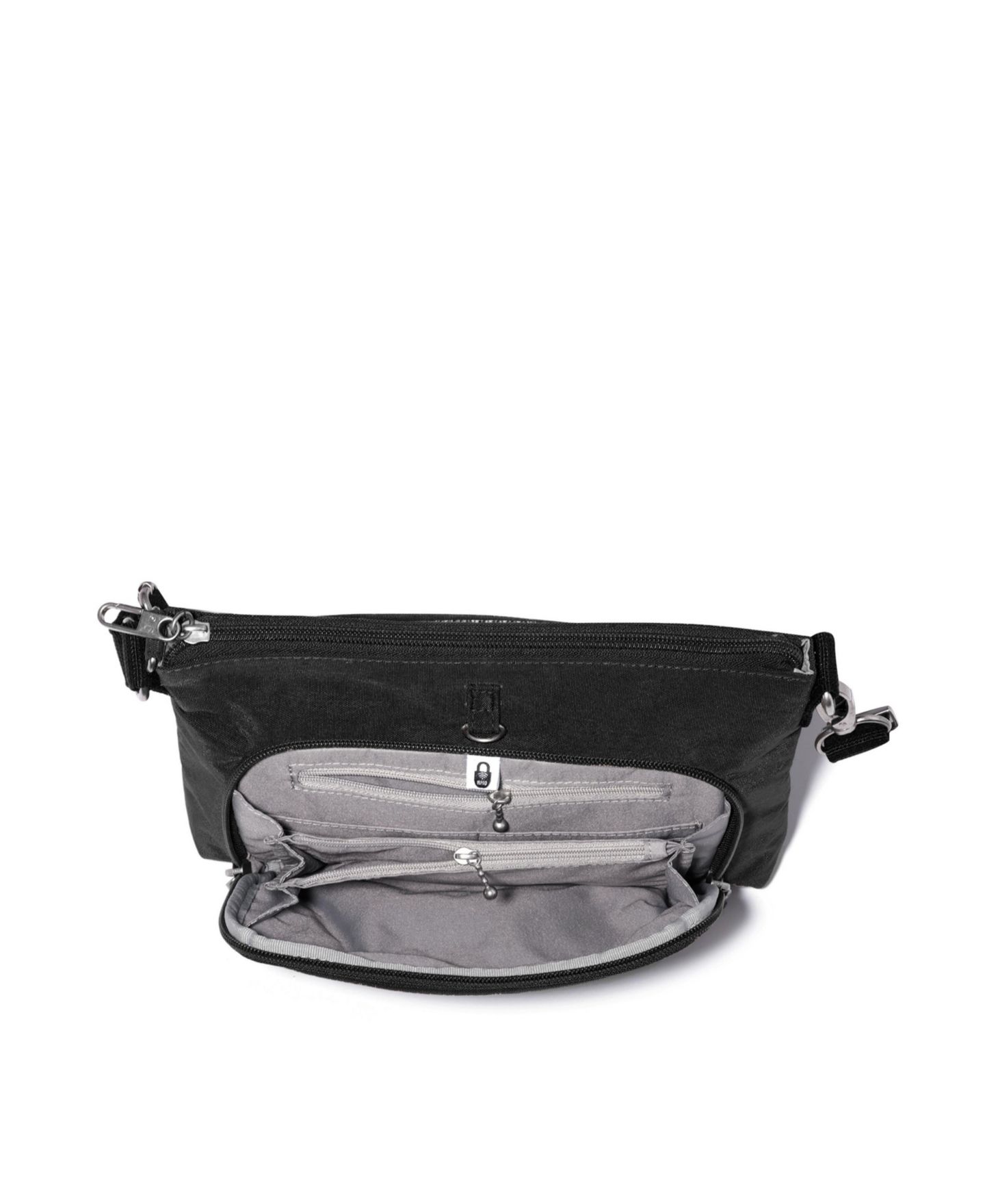 Женская сумка Baggallini Anti-Theft Memento Small Crossbody Handbag, цвет: Чёрный — фото 2