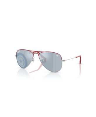 Captain America Mini Aviator Mirrored Sunglasses