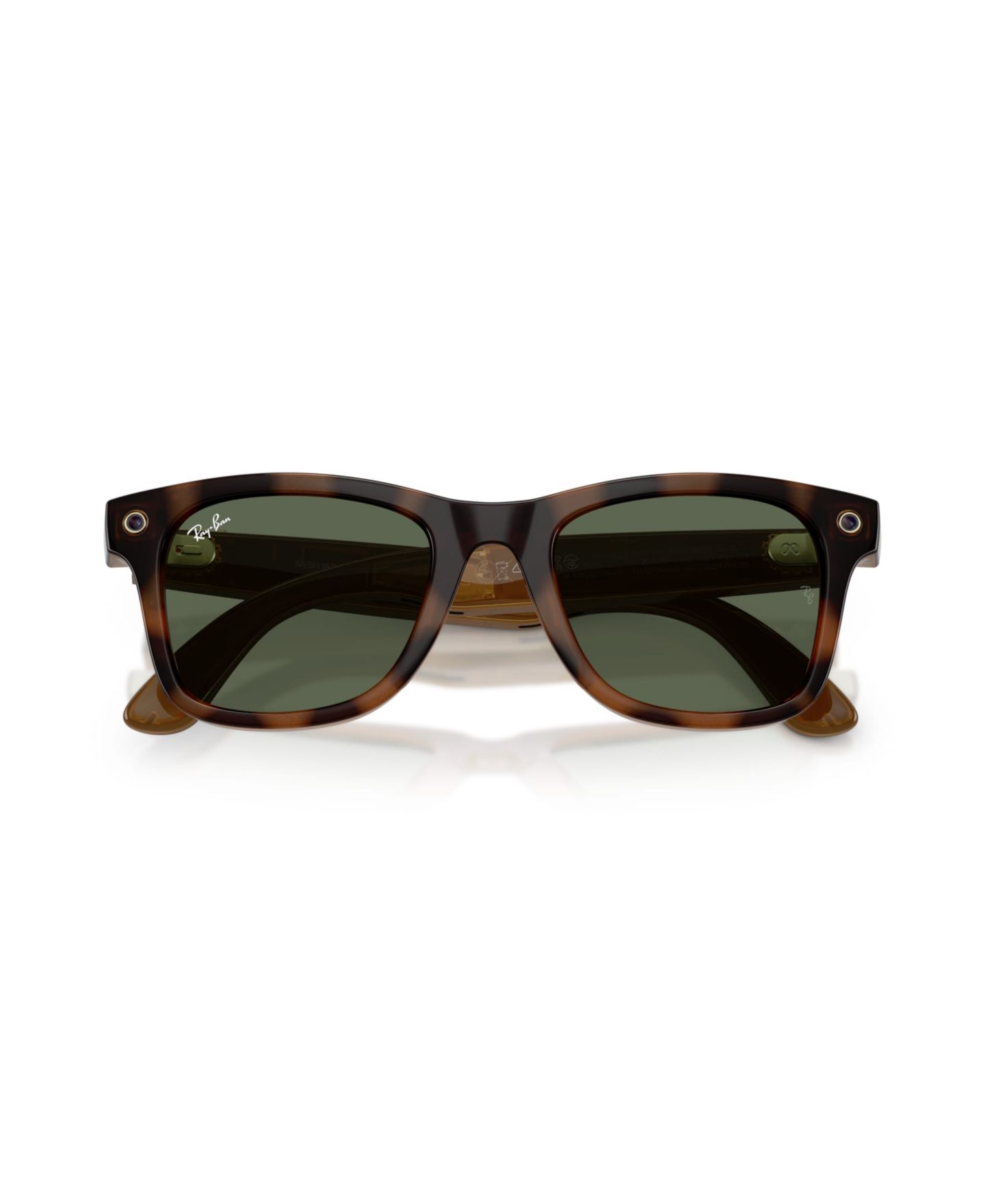 Солнцезащитные смарт-очки Ray-Ban Meta Gen 3 Wayfarer RW4011 с ИИ, цвет: Гавана — фото 5