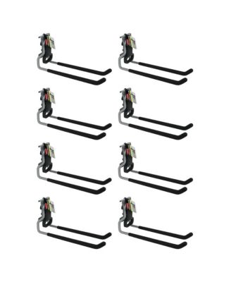 FastTrack Wall Mounted Garage Storage Utility Multi Hook (8 Pack)