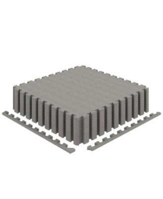 Interlocking EVA Foam Floor Tiles with Boarders Non-Slip Protective Flooring