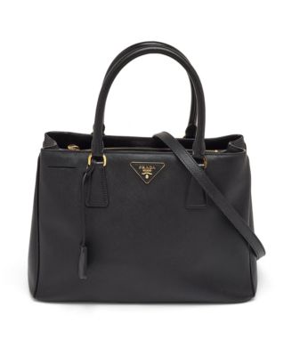 Galleria Structured Saffiano Leather Tote