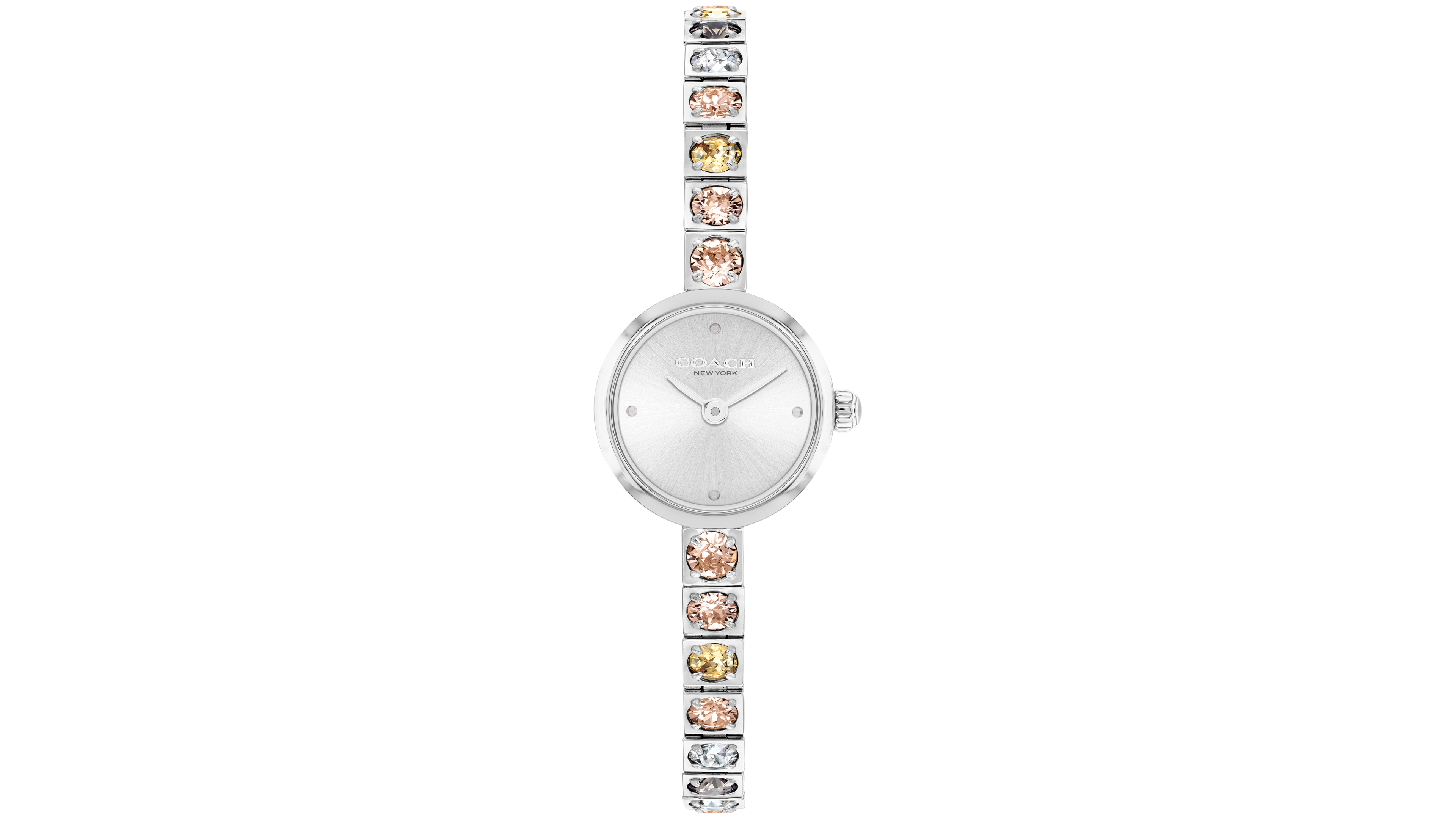 Coach Women's Iris Quartz Stainless Steel Bracelet Watch 19mm
