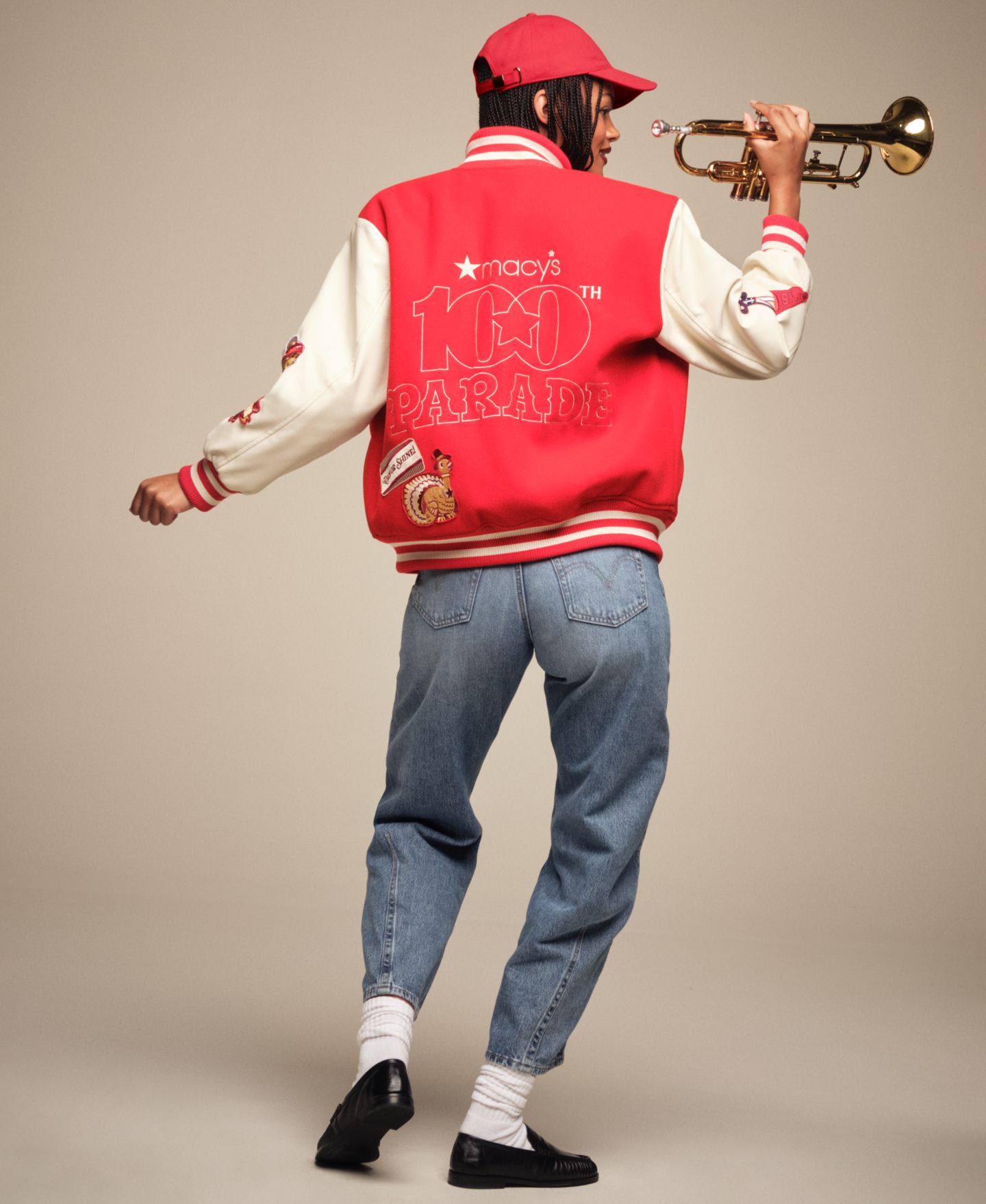 Куртка Macy's 100th Thanksgiving Day Parade Adult Unisex Varsity — фото 8